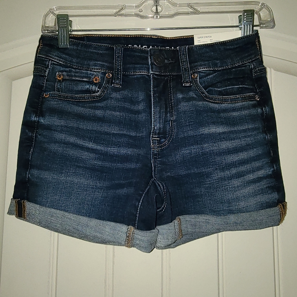 American Eagle midi shorts